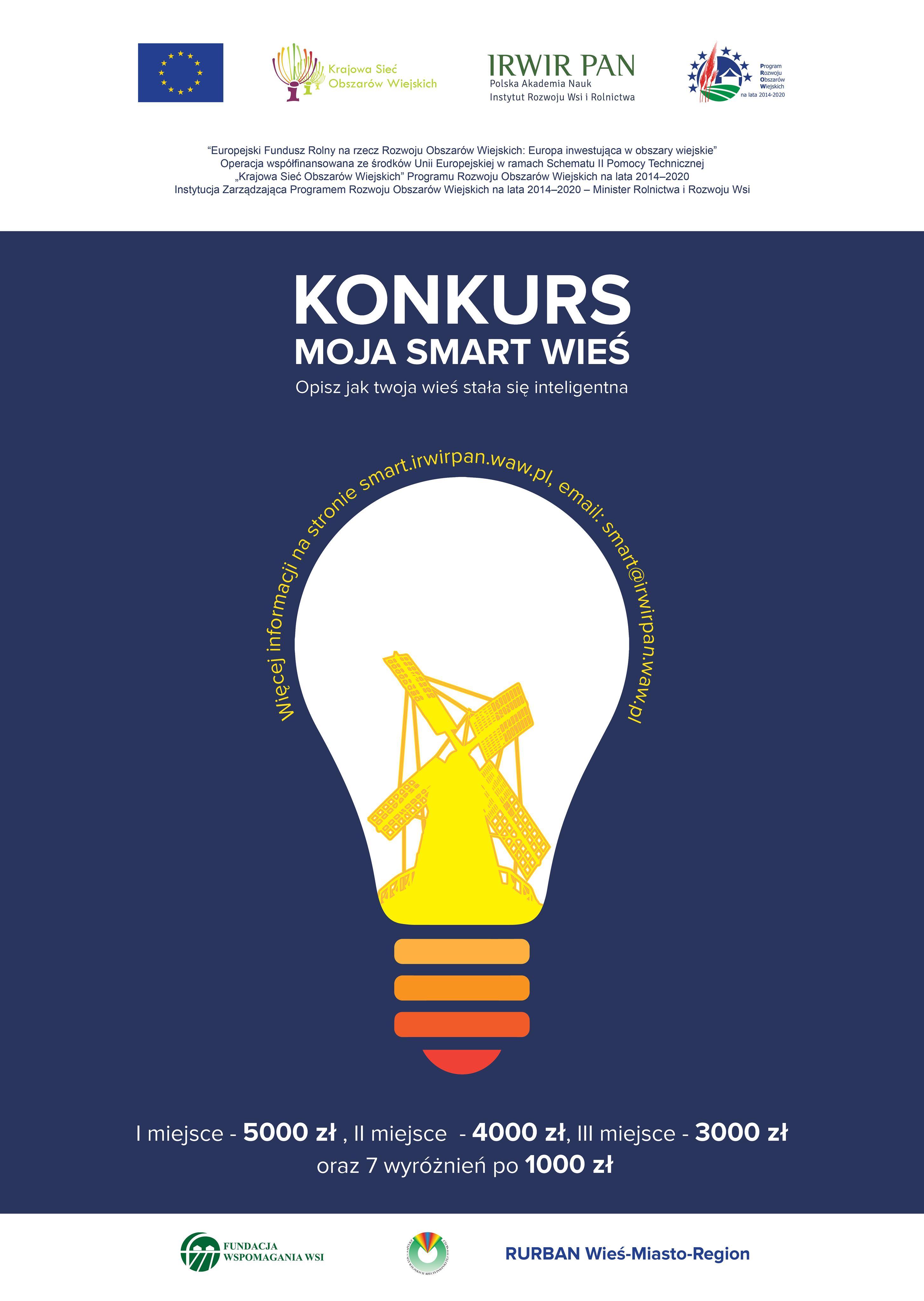 Moja smart wieś plakat