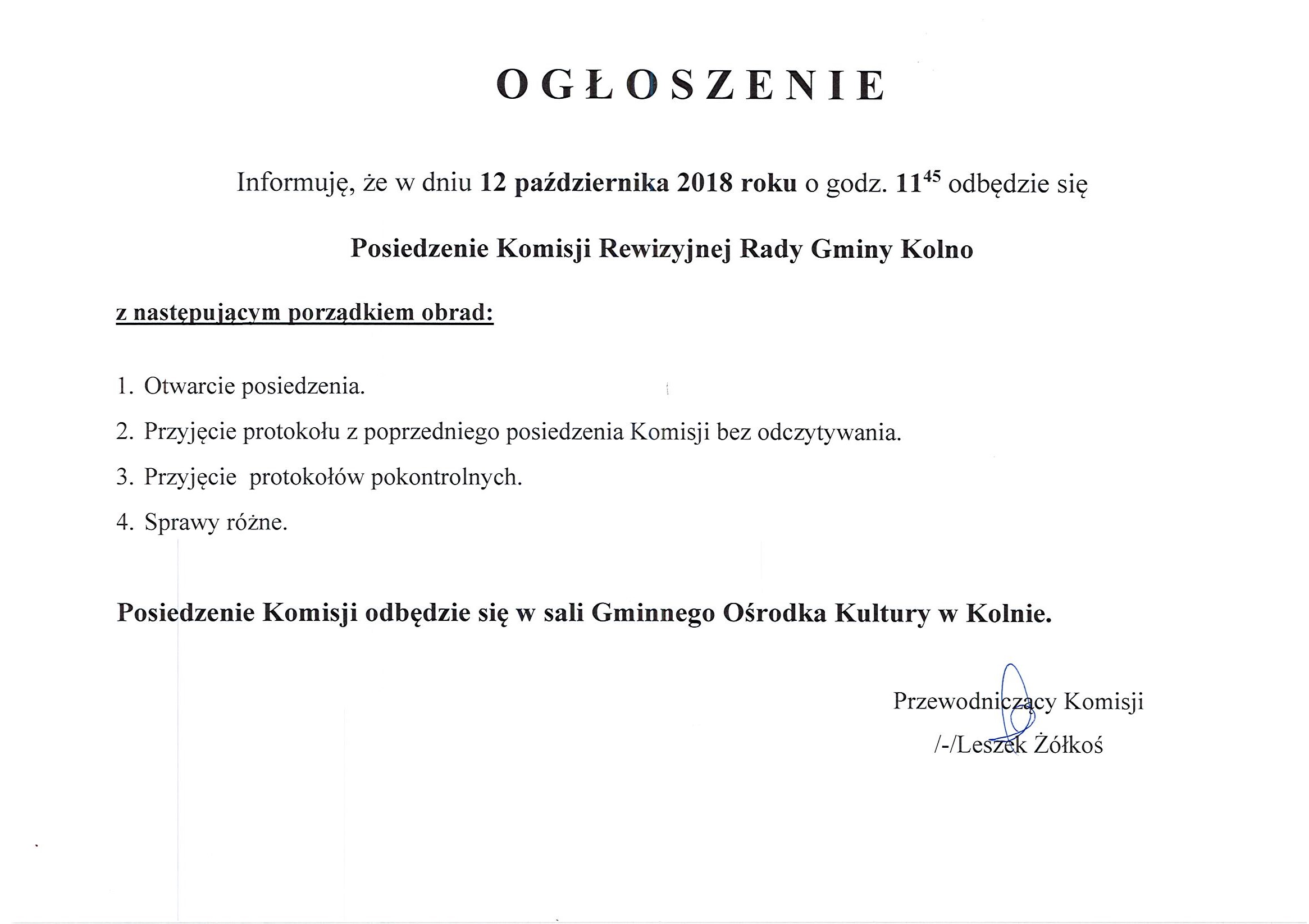 komisja rewizyjna