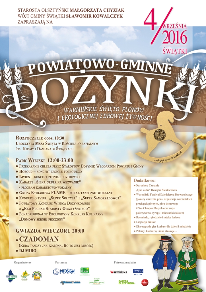 Plakat Dożynki